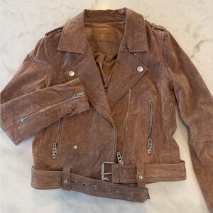 Leather jacket size small